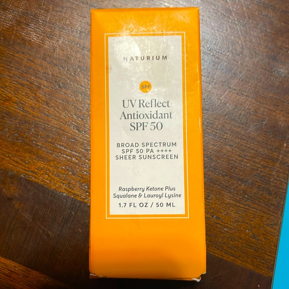 Naturium sunscreen